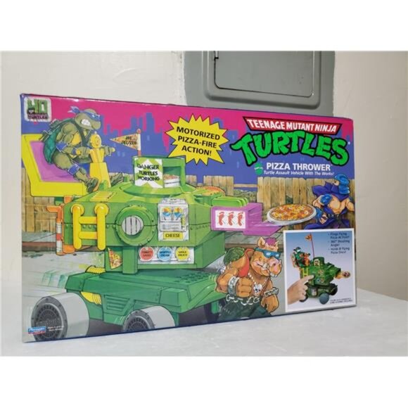 Teenage Mutant Ninja Turtles Pizza Thrower Motorized Turtle Assault Vehicle 40th - Picture 1 of 9